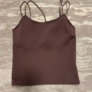 Moussy Dark Brown Camisole Top
